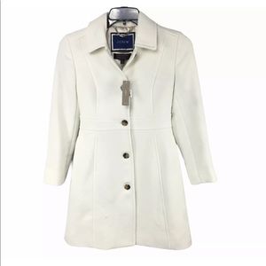 NWT J Crew beautiful White Day Coat